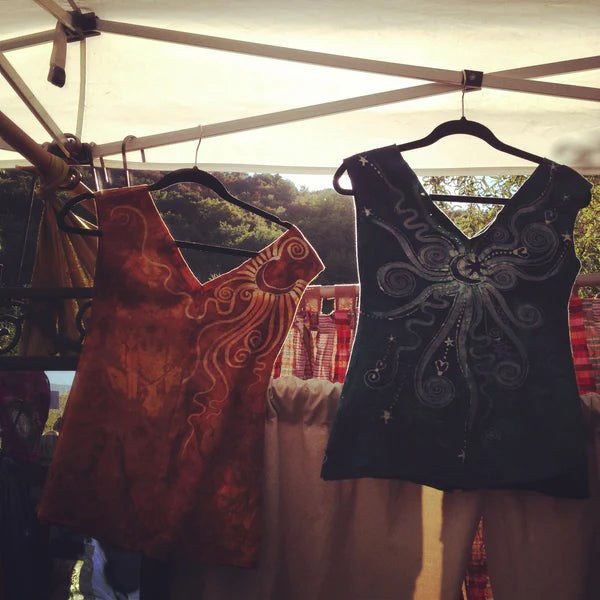 pretty shirts booth perspective in Ashland, Oregon 2012
