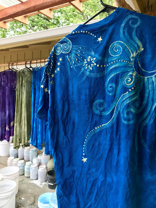 Boho Batik Dress Designs - Results Of My Famous Hand Dyeing Techniques