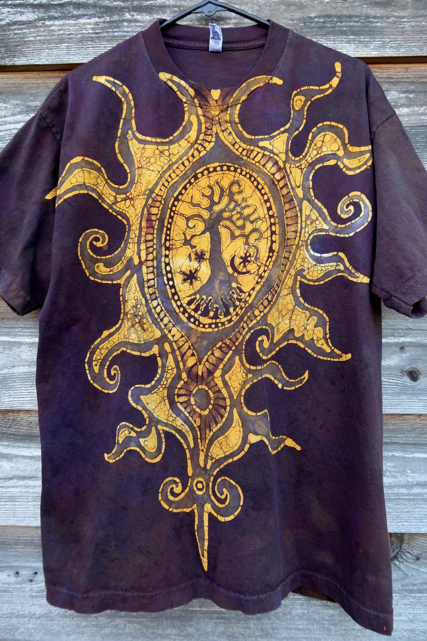 Truffle Hunter Handmade Batik Tshirt - Size Large ONLY tshirt batikwalla 