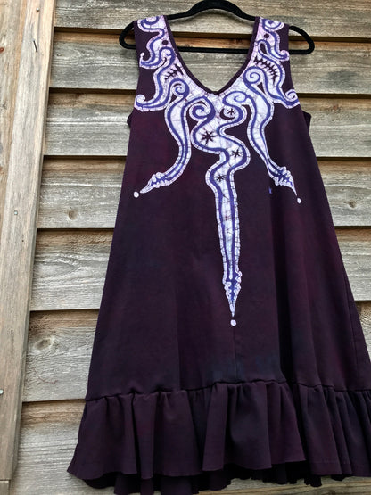Lava Rock Batikwalla Dress in Organic Cotton