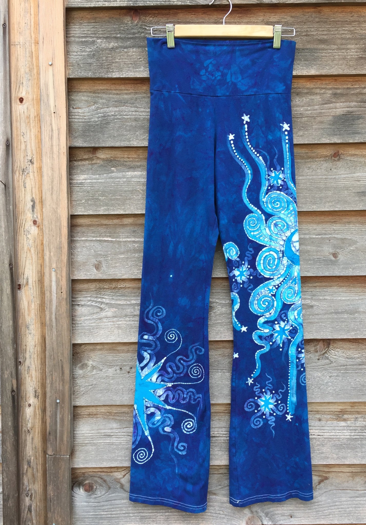 Blue Belles Batik Yoga Pants - Batikwalla 
 - 2
