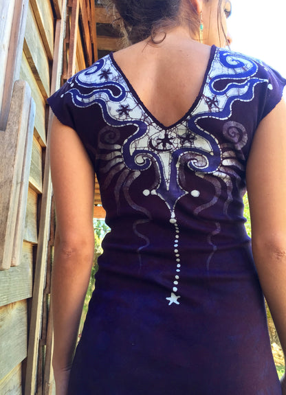 The Story Of My Love Organic Cotton Batik Dress - Batikwalla 
 - 3