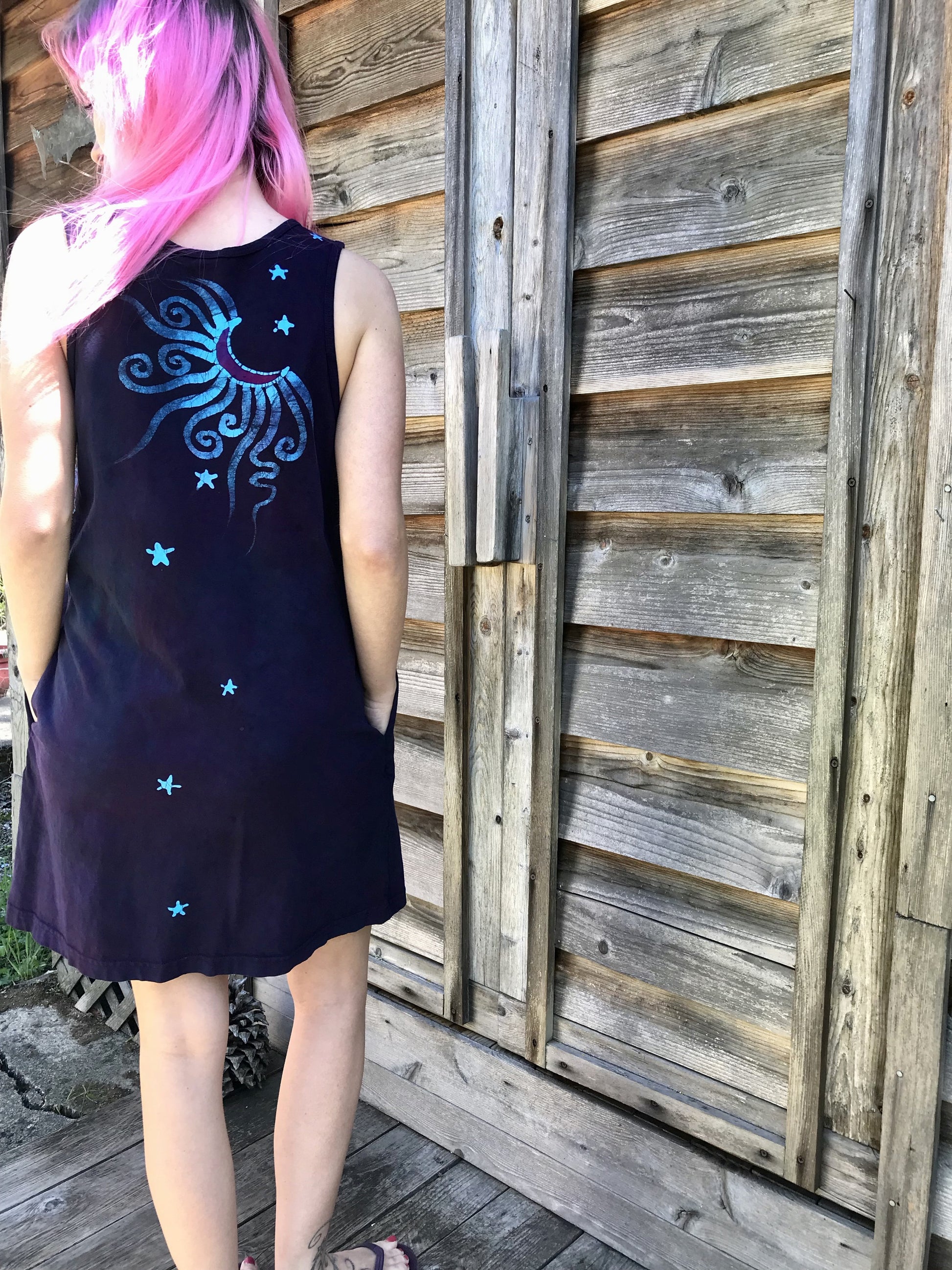 Moonlight Festivities Summer Dress Batik Dresses Batikwalla by Victoria 