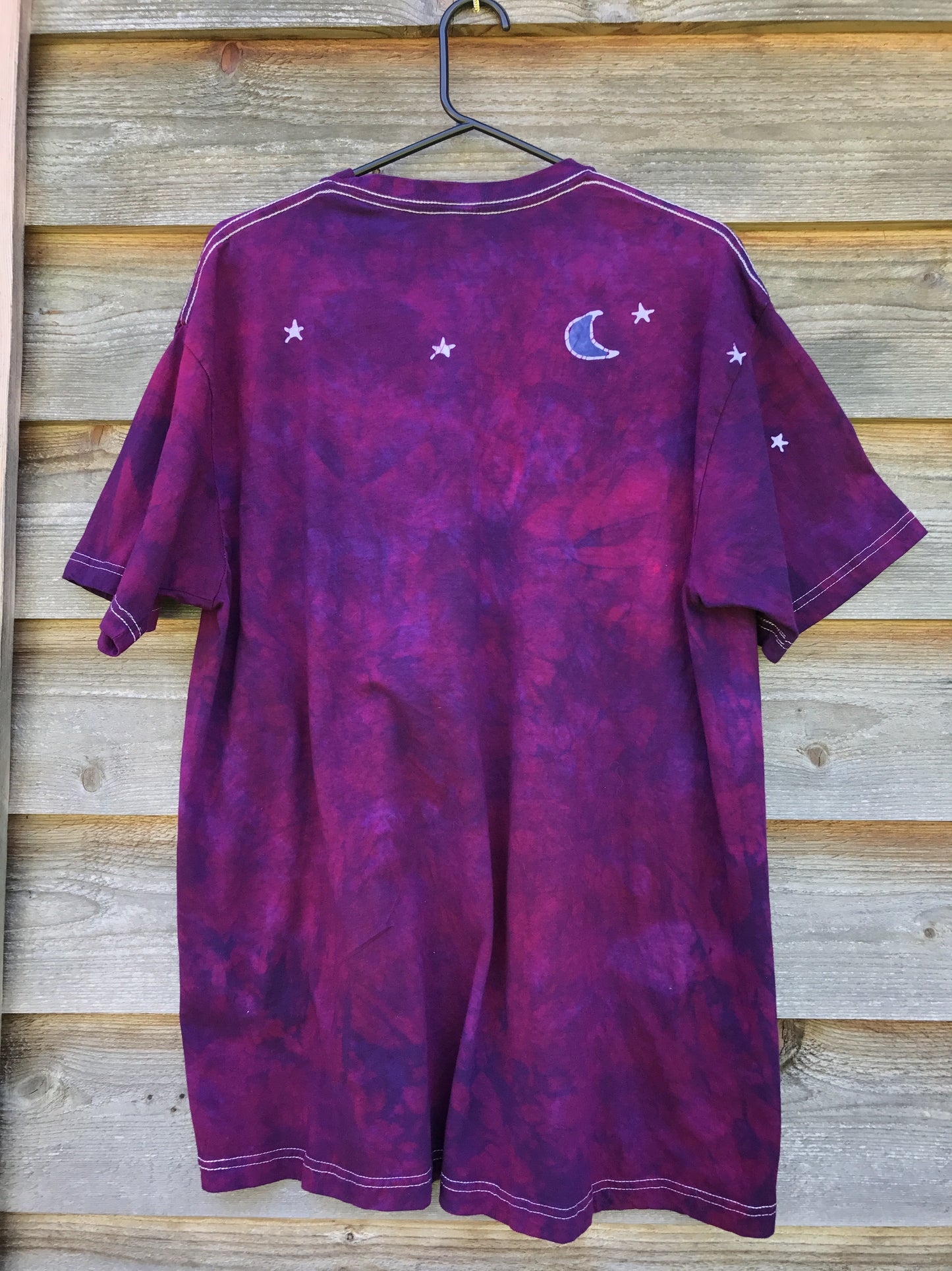 Purple Lovers Tree Organic Tshirt - Size XL