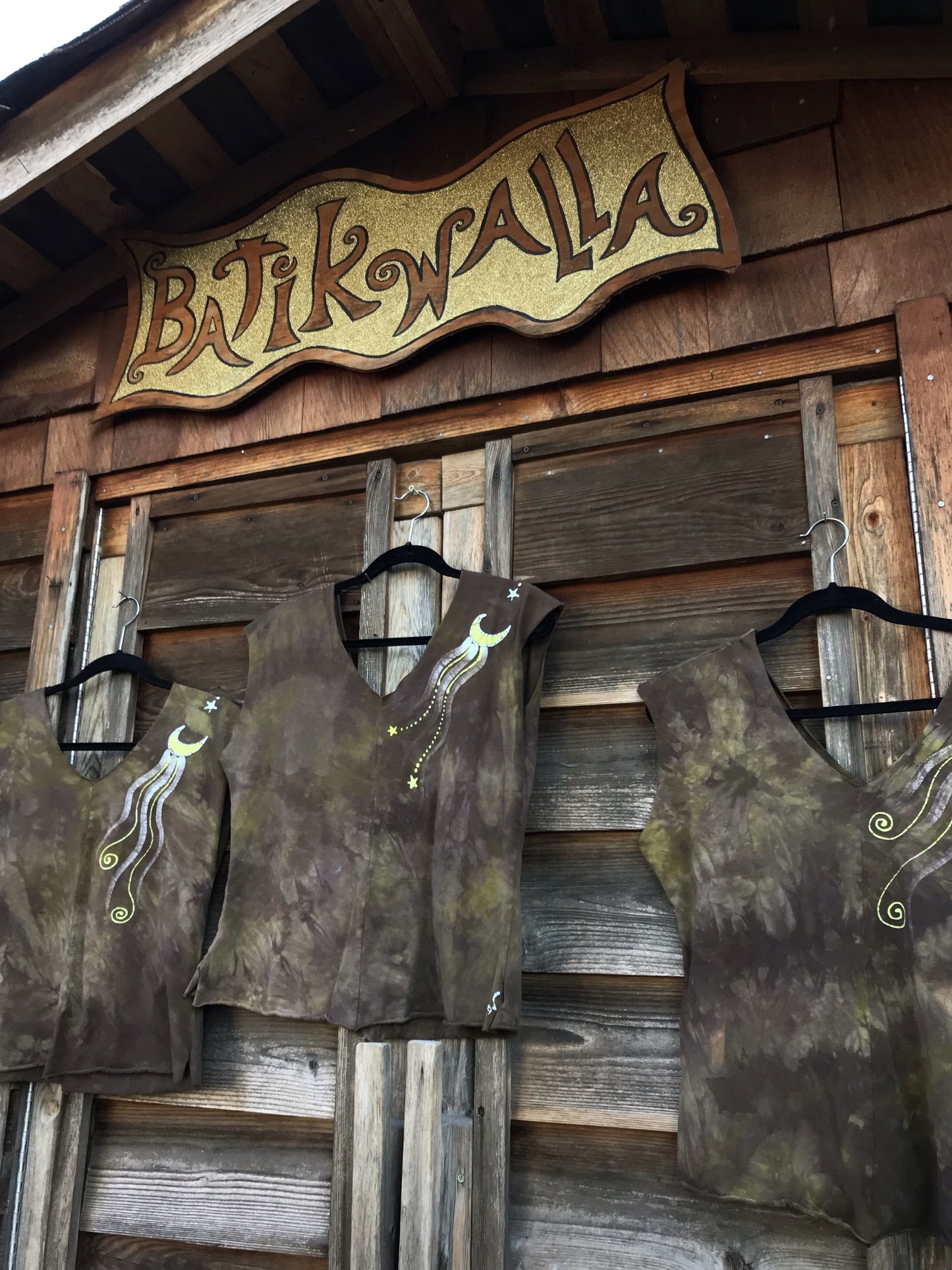 Earthbound - Organic Cotton 4 Panel Batik Top - Handmade Batik Dresses Batikwalla 