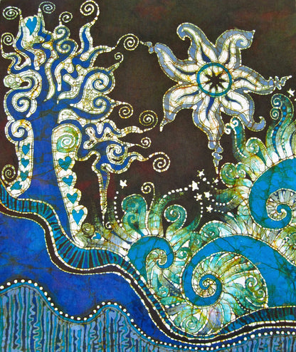 Trinidad Batik Canvas Giclée Print
